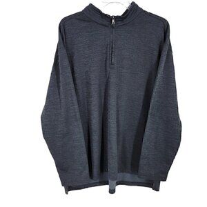 CE Schmidt Workwear 3XL Gray 1/4 Zip Pullover sweater Jacket space dye